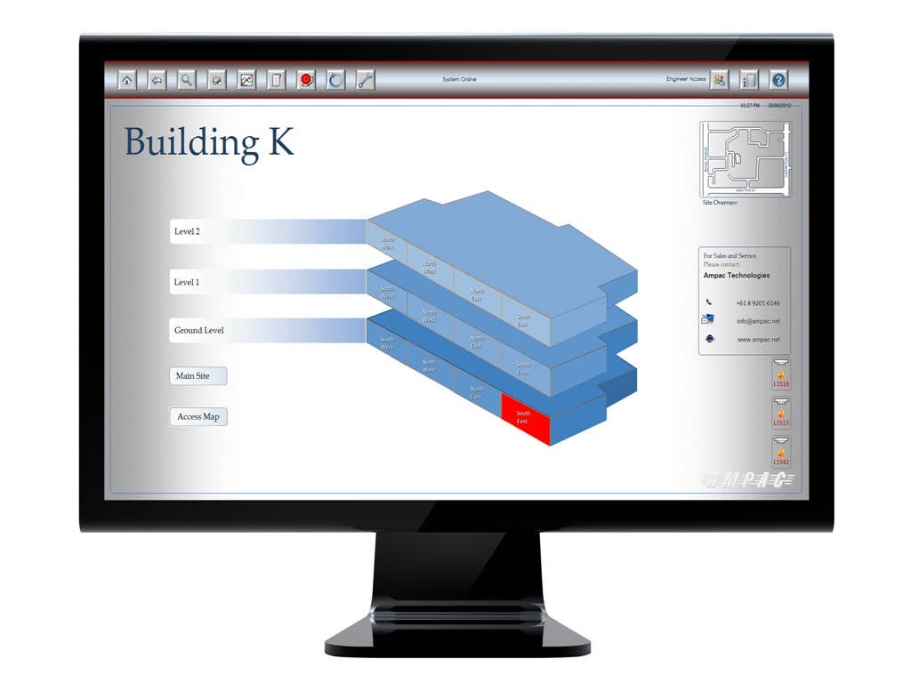 SmartGraphics Floor Select Screen