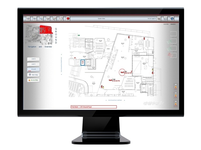 SmartGraphics Fire Status Indication Screen