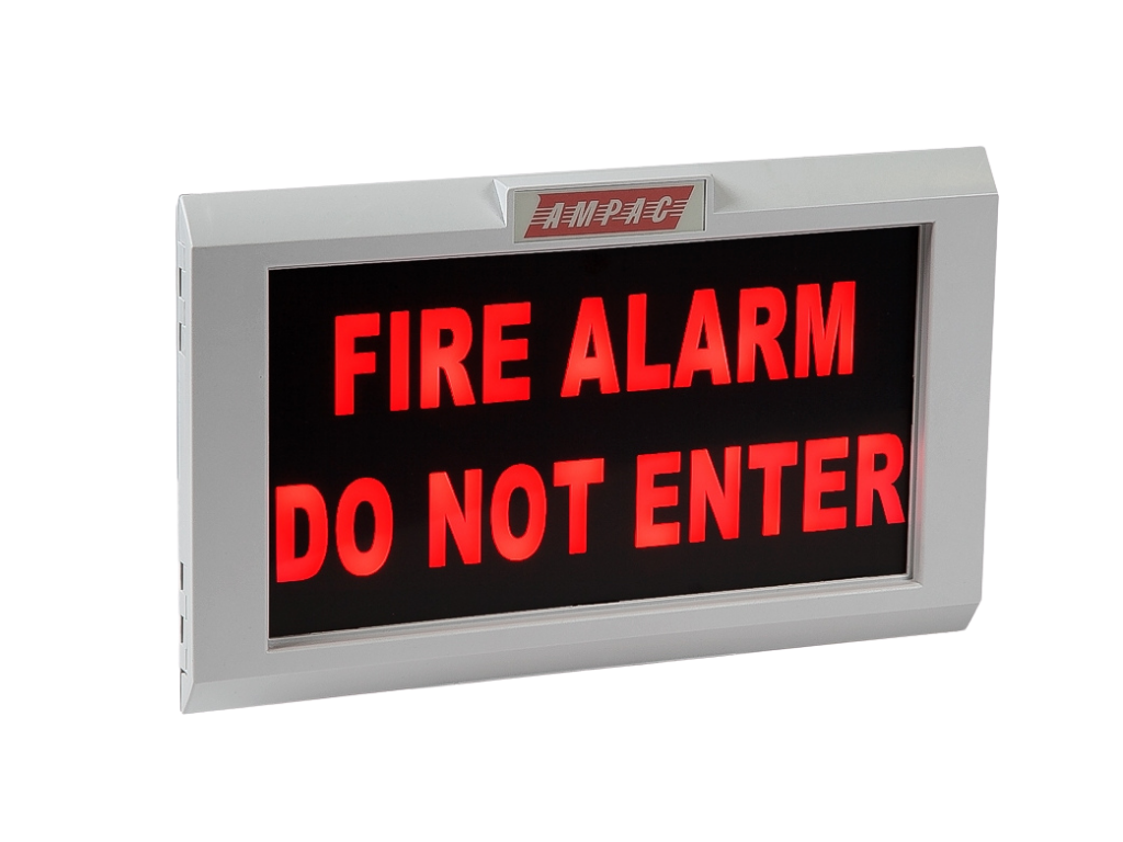 Warning Sign ‘Fire Alarm – Do Not Enter’