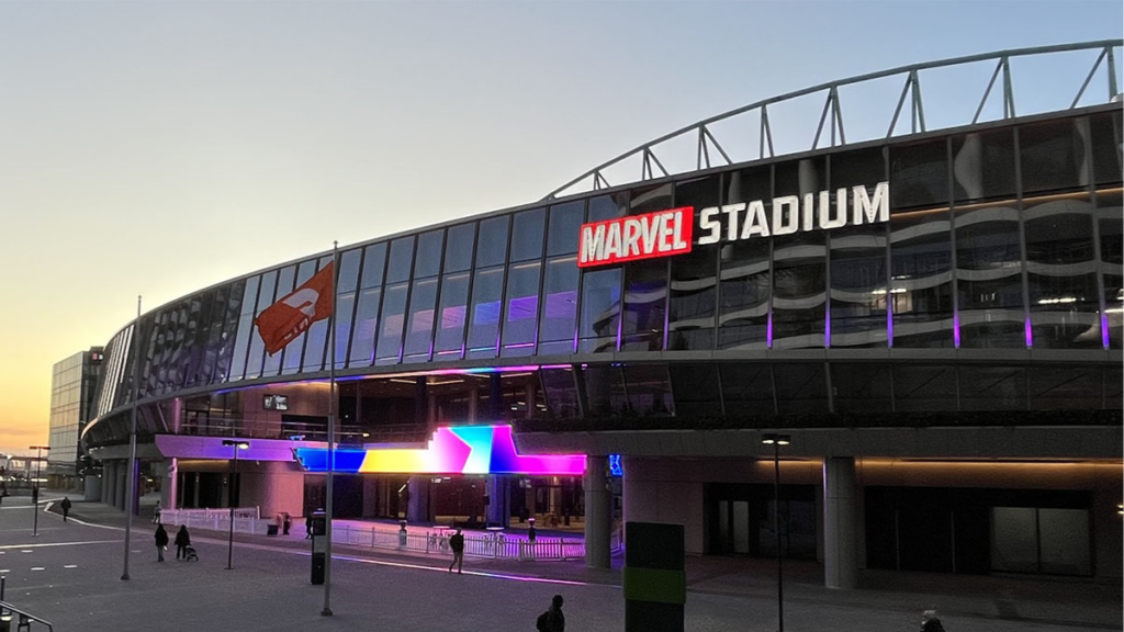 Marvel stadium system upgrade Ampac project